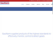 Tablet Screenshot of gasalarm.com.au